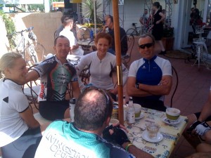 the "long coffee stop" group